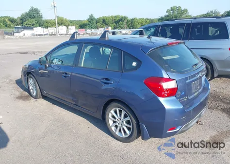2013 Subaru Impreza 2.0I Premium from USA, damaged, VIN JF1GPAC61D2817347